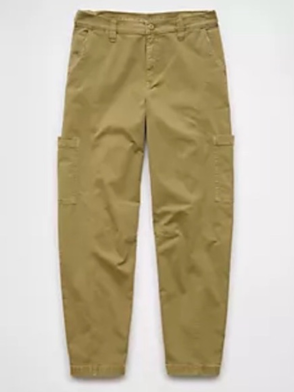 American Eagle Stretch Barrel Cargo Pant Olive Like New 2 Short
